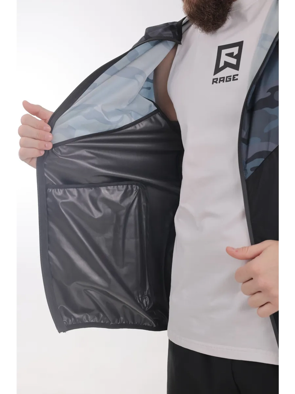 Спортивная футболка майка тренировочная без рукавов