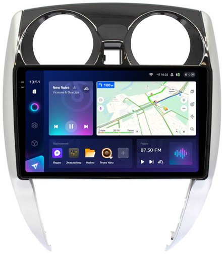 Магнитола для Nissan Note 2 2012-2021 - Teyes CC3-2K QLed Android 10, ТОП процессор, SIM-слот, CarPlay