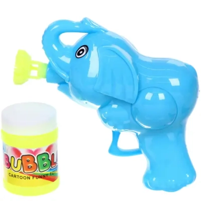 Мыльные пузыри «Слоник» пистолет 12*11,5 см, 50 мл, цвет микс