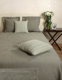 Покрывало 200x220 Luxberry Country с мережкой полынь Португалия