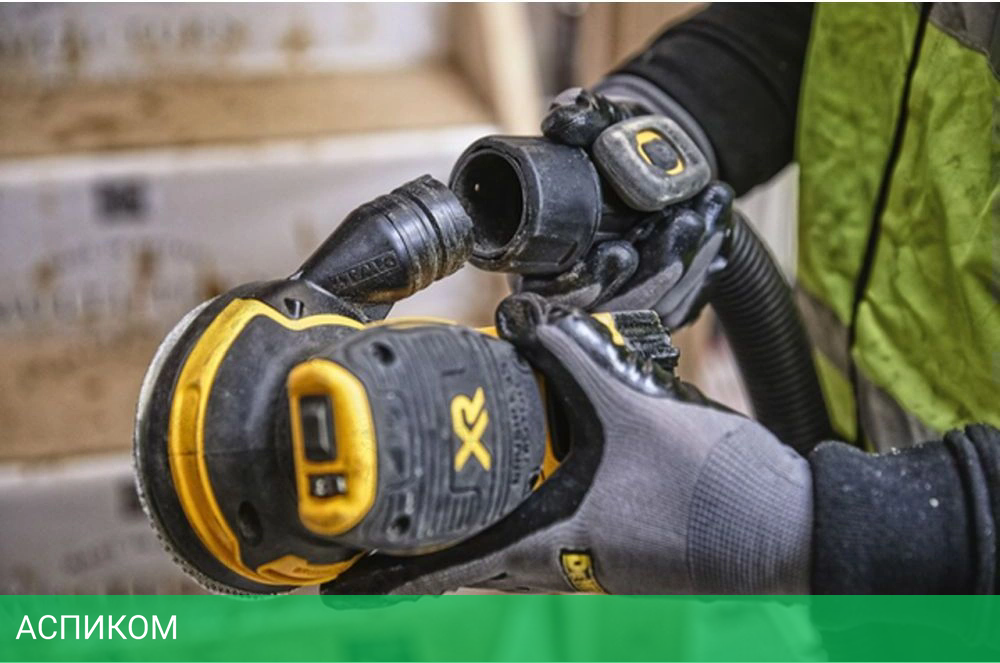 Эксцентриковая шлифмашина DeWalt DCW210N