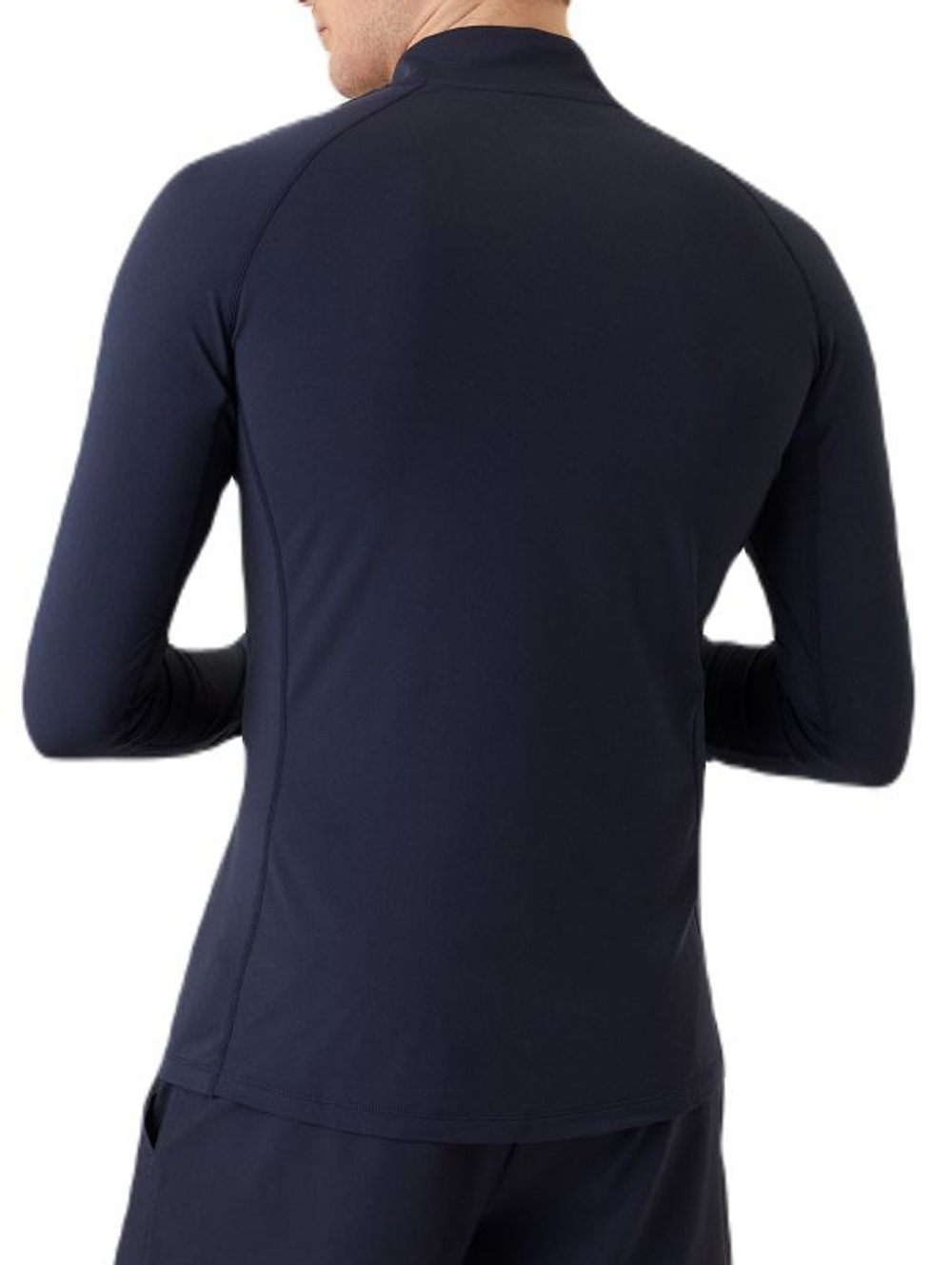 Мужская теннисная кофта Björn Borg Borg Midlayer Half Zip - night sky