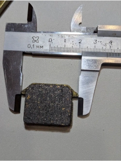 + t Тормозные колодки GOLD электро велосипеда Kugoo V3, V3 Pro, Monster, Колхозник