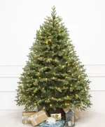 Елка с гирляндой «Графская» (Литая+пвх) 210 см / 2.1 м