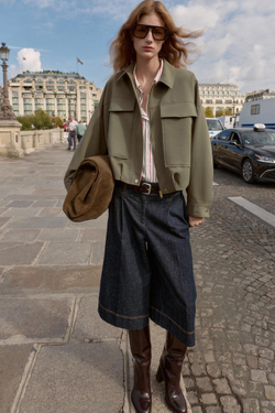 ZARA БОМБЕР, ХАКИ