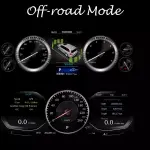 Электронная панель приборов Toyoya Land Cruiser 200 2015-2021 - Kuberg NH-LCD-T02 с сенсорным LCD / ЖК 12.3" экраном QLED