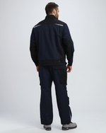 Куртка Милан NEW CH МВО (тк.Смесовая,270), т.синий/черный