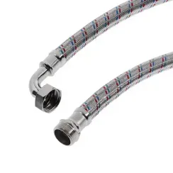 Подводка гибкая Aquatechnica Н-В 1/2"*1" 50см угловая 14515