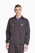 Кофта adidas Manchester United 25/26 Terrace Icons Track Top - серый