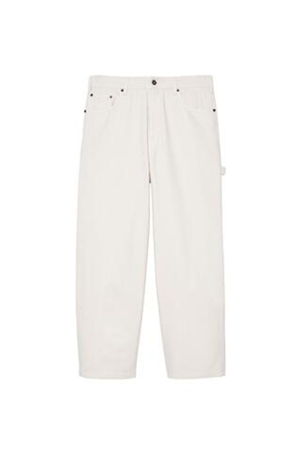 ZARA X BENITO ANTONIO БРЮКИ СВОБОДНОГО КРОЯ С КАРМАНОМ, ЭКРЮ