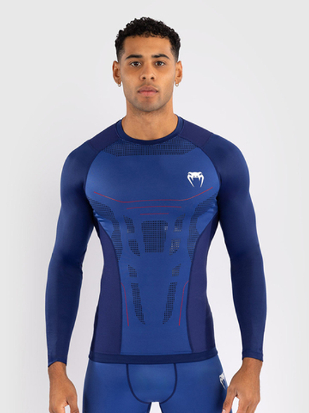 Рашгард Venum Technical 3.0 Icy Blue L/S