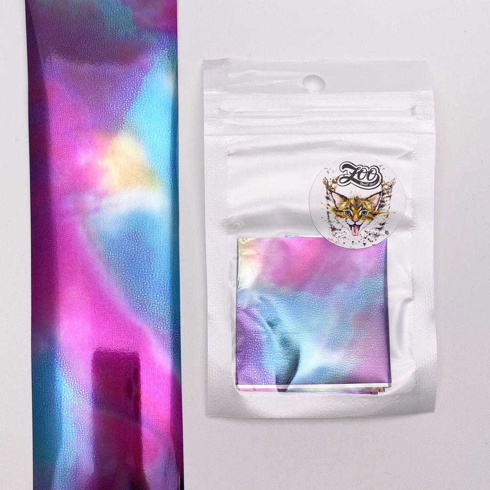 Zoo Фольга переводная Радуга 1579