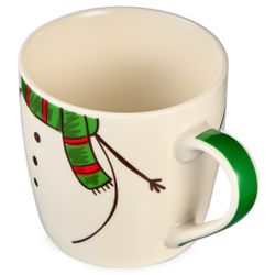 НАБОР ПОСУДЫ LEFARD "СНЕГОВИК" 2 ПР. (КРУЖКА 360МЛ, САЛАТНИК 500МЛ)