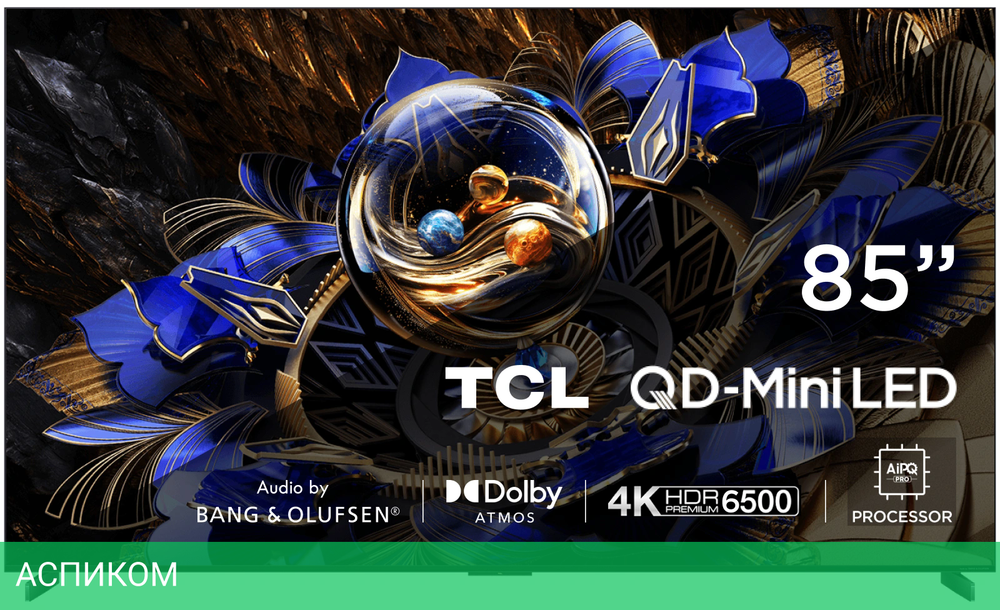 Телевизор LED TCL 85" 85X11K QD-Mini LED