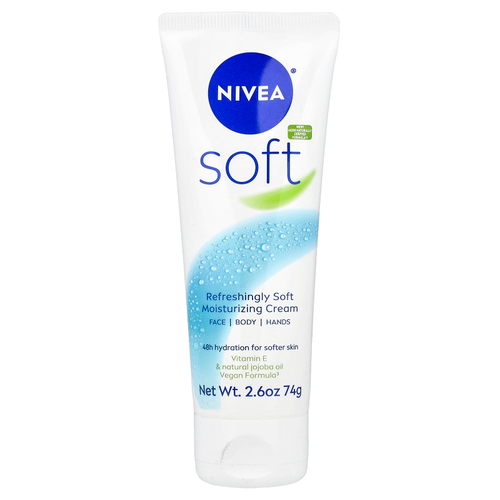 Nivea, Освежающий мягкий увлажняющий крем, 74 г (2,6 унции)