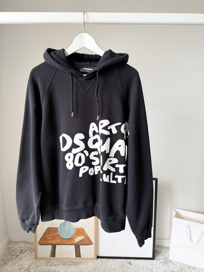 Хлопковое худи Dsquared2, XL