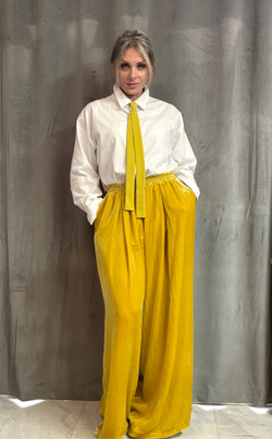 Палаццо /бархат /50% шелк /50% хб