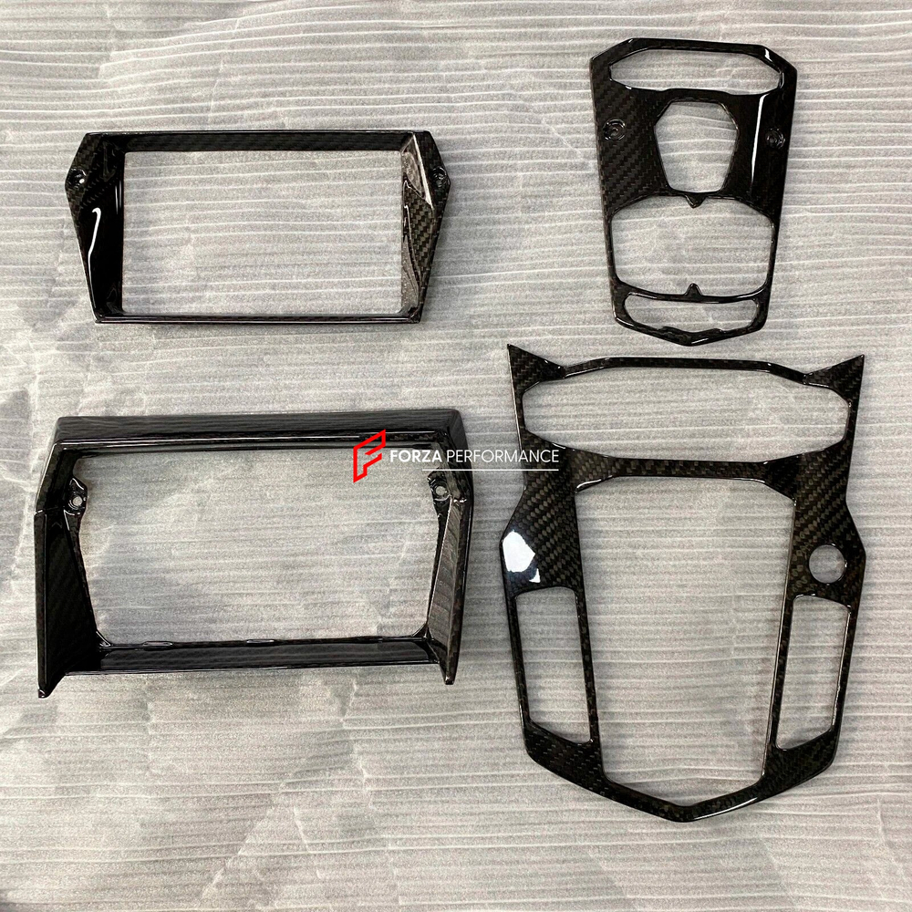 Карбоновые панели центральной консоли для LAMBORGHINI AVENTADOR LP700 / LP720 / LP750 2011–2017 Ламборгини