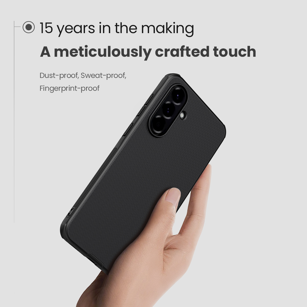 Чехол усиленный от Nillkin c встроенным круглым магнитом для Samsung Galaxy A56 5G, серия Super Frosted Shield Pro Magnetic Case
