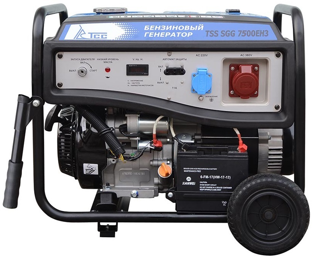 Бензиновый генератор ТСС SGG 7500EH3 — Фото №4 