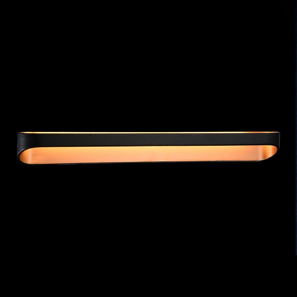 SL582.411.01 Светильник настенный ST-Luce Черный, Золото/Черный, Золото LED 1*18W 4000K Настенные светильники