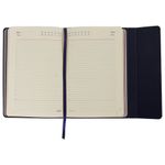 Ежедневник недатированный А5 (148х218 мм) GALANT "Magnetic", кожзам, магнитный клапан, 160 л., синий, 111879