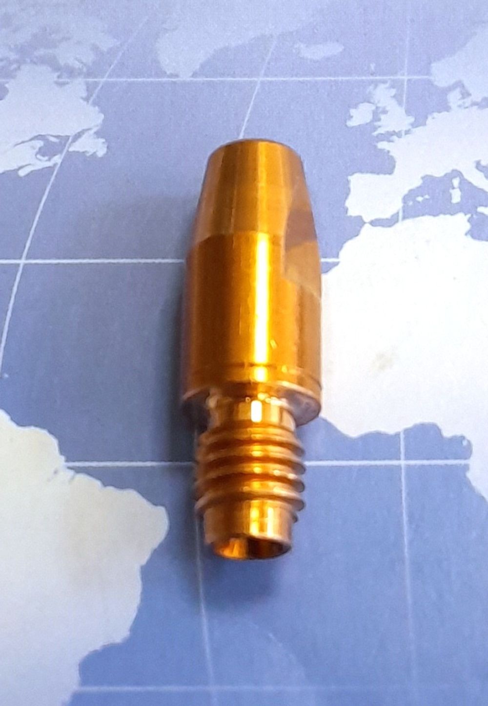 TBI 343P243262 Наконечник сварочный Ø2,4 M8x30 CuCrZr HD