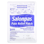 Salonpas, Болеутоляющие, большие, мятные, 9 штук
