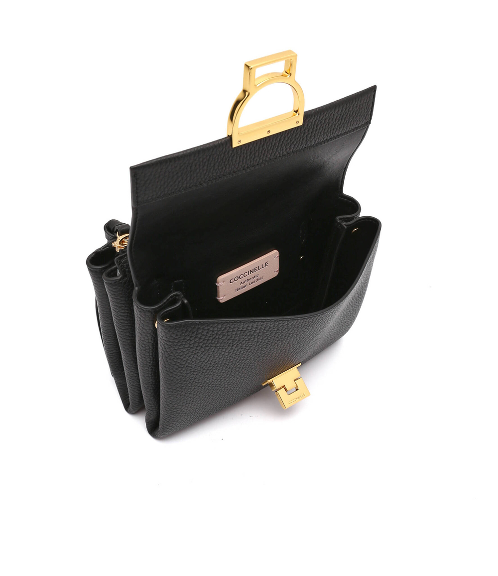 Кожаная сумка через плечо MD5 Arlettis E1 MD5 55 B7 01 Coccinelle - черный(E1 MD5 55 B7 01)