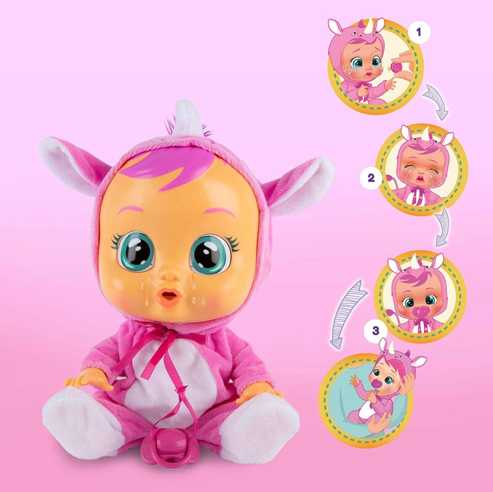 Плачущий младенец Cry Baby Sasha The Rhyno