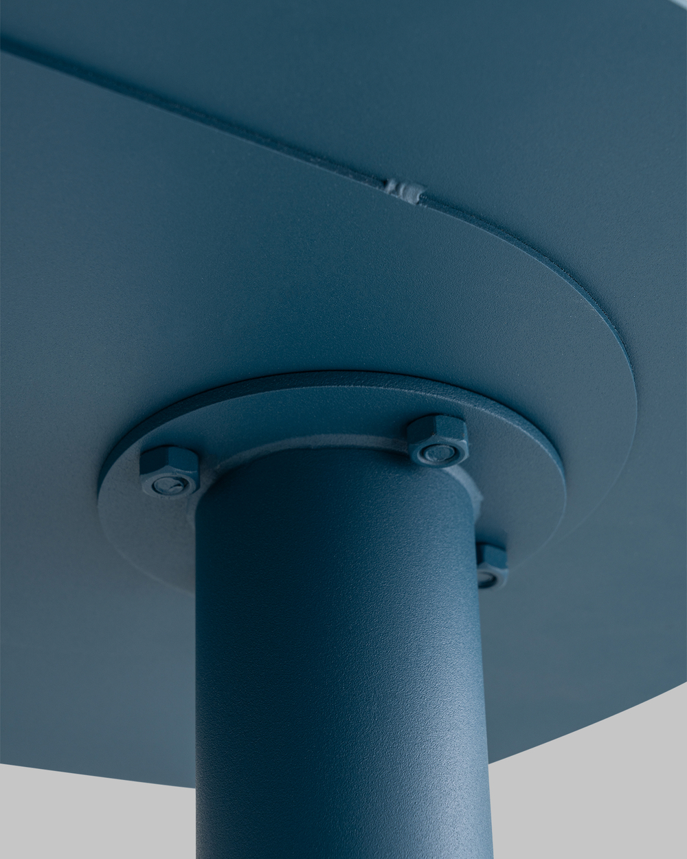 Журнальный столик Eanna L металл синий