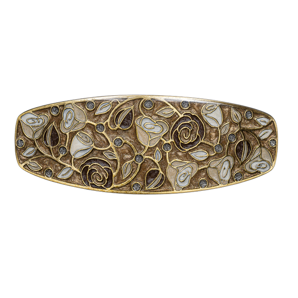 Заколка для волос Clara Bijoux Роза G72814 BR/G