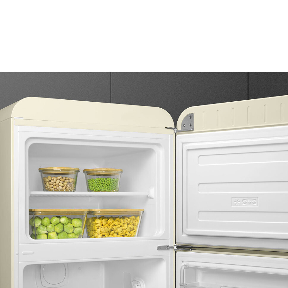Отдельностоящий двухдверный холодильник Smeg FAB30RCR5