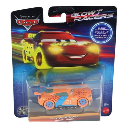 Тачки - Металлический светящийся в темноте автомобиль Райан Лэйни HPJ95