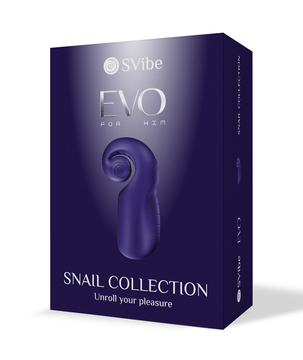 Инновационный SVibe EVO мастурбатор, синий