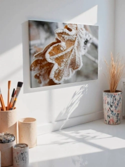 Картина на стену 40 X 50 Дубовые листы