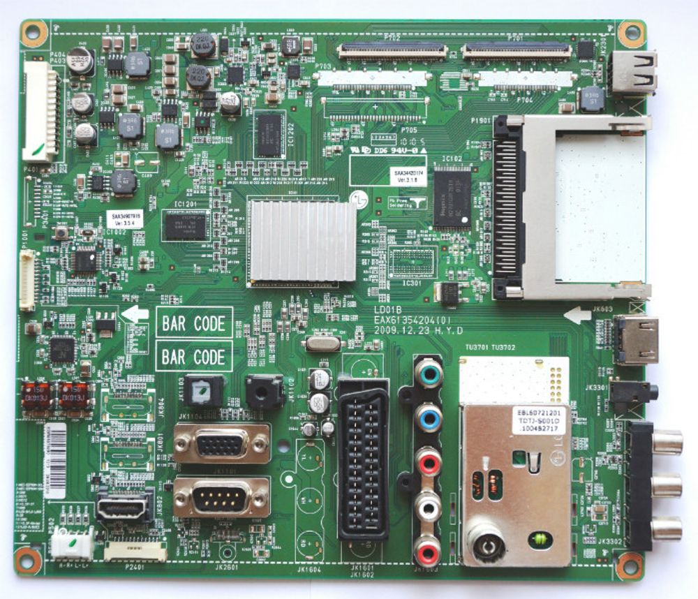 Mainboard EAX61354204(0) EBR70979501 EBL60721201 телевизора LGКопировать товар