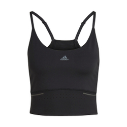 Женская теннисная майка adidas 45S Cropped Tank Top Women - Black