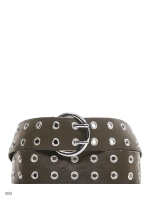 Ремень женский с двумя рядами люверсов