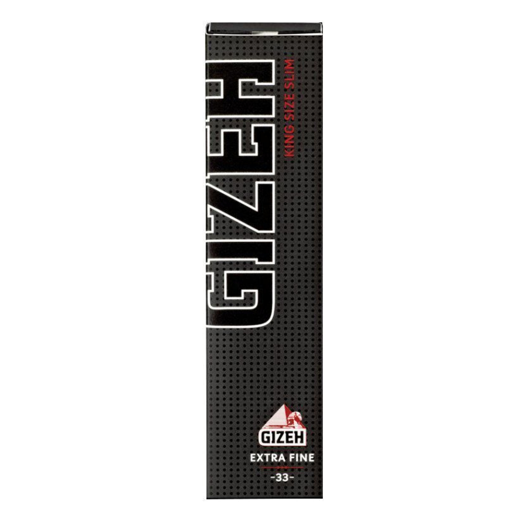 Бумага для сигарет блок "Gizeh" Black Extra Fine KS Slim Magnet 14г/м 34л*25шт