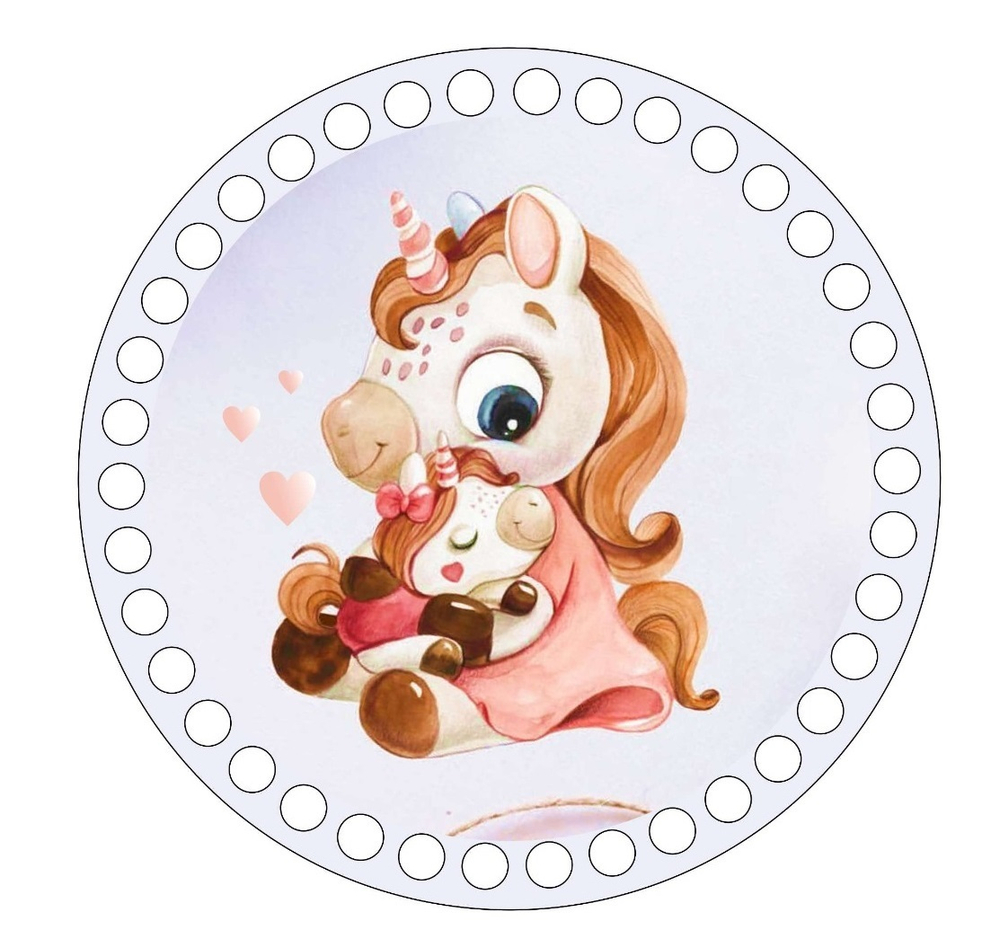 Донышко Принт Детское 15см Дизайн Животные