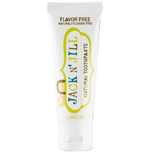 Jack N jill natural toothpaste flavor free 50g (натуральная органическая зубная паста без вкуса).