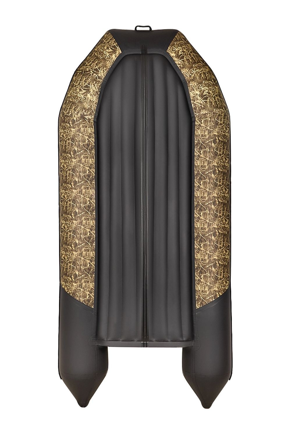 Таймень NX 3400 НДНД PRO камыш-черный + KAMISU T 5 BMS (комплект лодка + мотор)