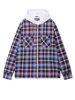 Рубашка С Капюшоном Hooded Flannel Shirt
