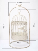 Клетка декоративная интерьерная 19*46,5 см