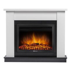 Каминокомплект Firelight: Очаг EFP/P-2720RLS N, портал Canto 25 белый