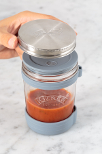 Набор из банки и ложки для супа 350 мл