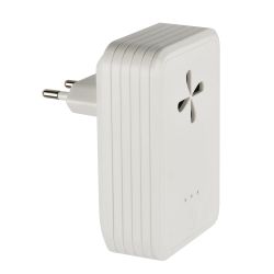 UDR-E16 WHITE Ультразвуковой отпугиватель насекомых и грызунов. 220В. Площадь до 120м2. Две полосы частот. Белый. TM Uniel