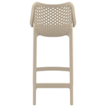 Стул пластиковый полубарный Siesta Contract Air Bar 65, бежевый