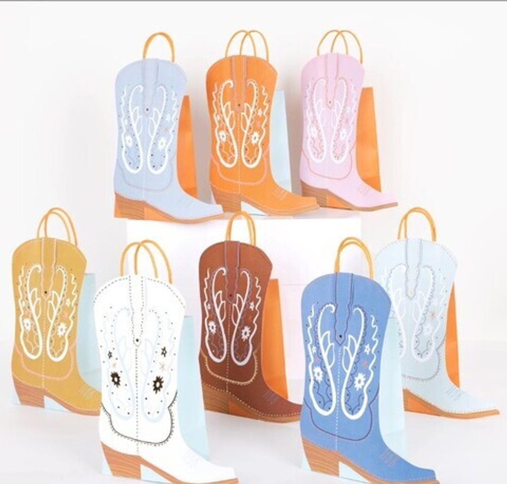 Подарочные пакеты "Ковбои" 8 шт.